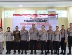 Tim Puslitbang Polri Hadir di Polda Bengkulu, Optimalisasi Almatsus Dalmas untuk Penanganan Unjuk Rasa Berpotensi Konflik