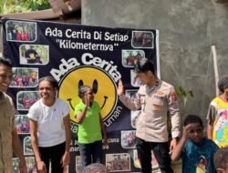 Senyum Anak-Anak Mimika dan Hangatnya Kepedulian Satgas Damai Cartenz
