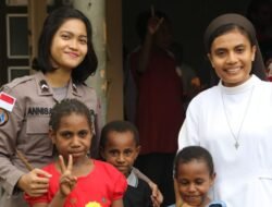 Satgas Ops Damai Cartenz Salurkan Bantuan Sosial, Hangatkan Hati Santri dan Anak Panti di Jayapura