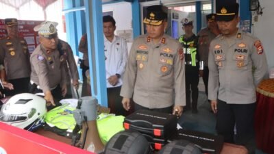Kapolda Bengkulu Tinjau Pos Terpadu Argamakmur, Pastikan Kesiapan Personel Ops Ketupat Nala 2026