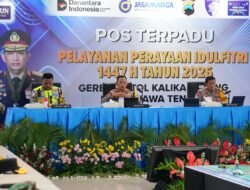 Tinjau Kalikangkung, Kapolri Pastikan Pelayanan hingga Rekayasa Lalin Optimal Hadapi Mudik
