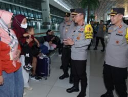 Arus Mudik di Bandara Soekarno-Hatta lancar, Polri Pastikan Pelayanan Optimal bagi Masyarakat