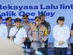 Pimpin One Way Nasional Arus Balik Lebaran, Kapolri ke Pemudik: Utamakan Keselamatan