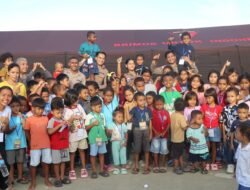 Lewat Belajar dan Bermain, Satgas Damai Cartenz Hadirkan Senyum Ceria Anak-anak Papua di Momen Paskah