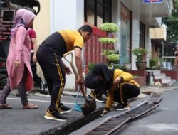 Gerakan Nasional Indonesia Asri ( AMAN – SEHAT – RESIK – INDAH ) di Polresta Bengkulu