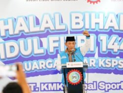 Halal Bihalal dengan Buruh, Kapolri Komitmen Perkuat Soliditas dengan Buruh, Ciptakan Iklim Investasi Kondusif