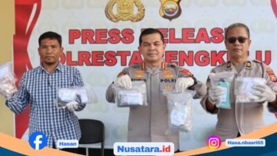 Operasi Narkoba Bengkulu: 7 Tersangka Ditangkap, Kapolresta Pimpin Pengungkapan