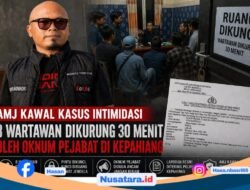 Teror di Kantor PMD, AMJ Desak Usut Tuntas Pengurungan Wartawan