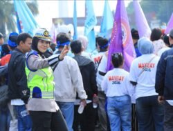 Polri Apresiasi Massa Buruh Sampaikan Aspirasi Tertib pada Peringatan May Day