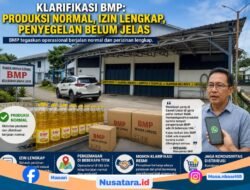 Klarifikasi BMP: Produksi Normal, Izin Lengkap, Penyegelan Belum Jelas