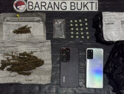Subdit I Ditresnarkoba Polda Bengkulu Tangkap Dua Terduga Pengedar Narkotika di Sindang Kelingi