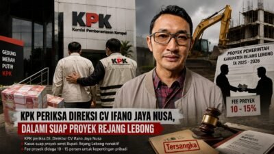 Fee Proyek 15 Persen Diusut, KPK Periksa Direktur CV Ifano Jaya Nusa