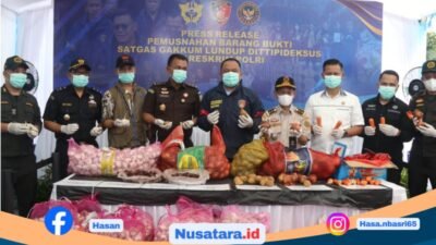 Bareskrim Musnahkan Hortikultura Ilegal di Pontianak, Penyelundup Diburu