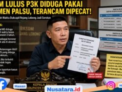 Diduga Lolos P3K Pakai Dokumen Bermasalah, Oknum Dukcapil Rejang Lebong Terancam Dipecat