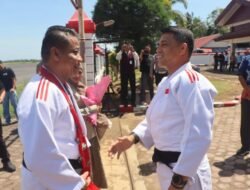 Tradisi Judo Warnai Penyambutan Wakapolda Bengkulu Prianto Teguh Nugroho