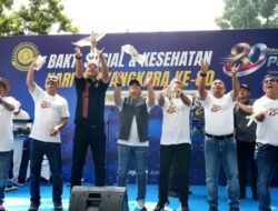 Sambut Hari Bhayangkara ke-80, Wakapolri dan Akpol ’90 Dhira Brata Gelar Bakti Sosial dan Kesehatan di Bogor