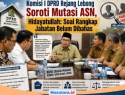 Komisi I DPRD Rejang Lebong Soroti Mutasi ASN, Hidayatullah: Soal Rangkap Jabatan Belum Dibahas