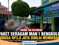 Orang Tua Keberatan Paket Seragam Jutaan Rupiah, MAN 1 Bengkulu Tegaskan Tidak Wajib