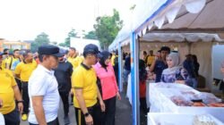 Polda Lampung Gelar Bazar, Pasar Rakyat, Olahraga Bersama, dan Bakti Sosial Sambut Hari Bhayangkara ke-80