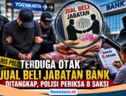 Terduga Otak Jual Beli Jabatan Bank Ditangkap, Polisi Periksa 8 Saksi