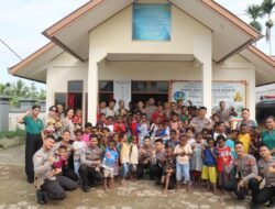 Momentum Hari Bhayangkara ke-80, Satgas Ops Damai Cartenz Pererat Kedekatan dengan Masyarakat Lewat Bakti Sosial
