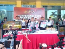 Konferensi Pers Kasus 3C, Polda Bengkulu Ungkap Ratusan Kasus Curat, Curas, dan Curanmor