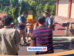Digerbek di Rumah, Ganja 73 Gram Milik MU Dibakar di Depan Tersangka 