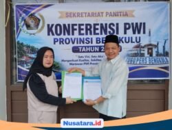 Marsal Abadi Resmi Ambil Formulir Ketua PWI Bengkulu