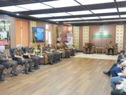 Silaturahmi ke Kejati, Kapolda Sumsel Rapatkan Barisan ‘Nyago Bumi Sriwijaya