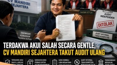 Terdakwa Akui Salah, Kuasa Hukum Soroti Penolakan Audit Ulang CV Mandiri Sejahtera