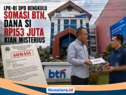 LPK-RI DPD Bengkulu Somasi BTN, Dana SI Rp153 Juta Kian Misterius