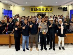 Dirlantas Polda Bengkulu Perkuat Kemitraan dengan Media