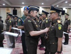 Jaksa Agung Lantik 34 Pejabat, Anton Delianto Jadi Kajati Bengkulu