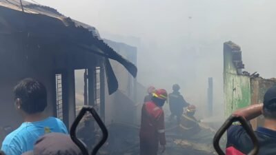 Kebakaran Hanguskan Rumah Warga di Pengantungan Bengkulu
