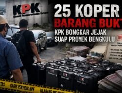 25 Koper Barang Bukti, KPK Bongkar Jejak Suap Proyek Bengkulu