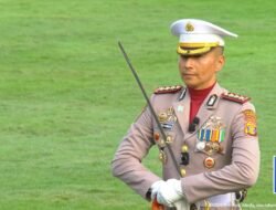 Mengenal Sosok Kombes Jerrold, Danup Penurunan Bendera Merah Putih HUT RI ke-81 di Istana