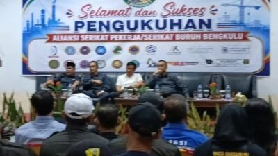 Aliansi Buruh Bengkulu Bidik Upah Bongkar Muat, Soroti SPT Parkir