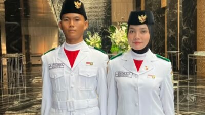 Sultan Bangga Aryo dan Nadinee, Wakili Bengkulu di Paskibraka Nasional
