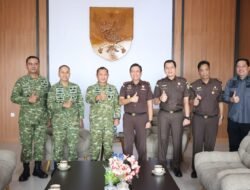 Kajati Temui Danrem, Sinergi Keamanan Bengkulu Diperkuat