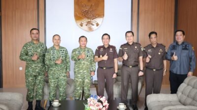 Kajati Temui Danrem, Sinergi Keamanan Bengkulu Diperkuat