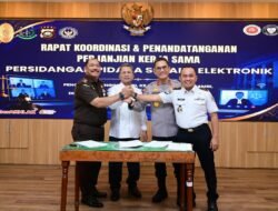 Polda Jambi Perkuat Sinergi Aparat Penegak Hukum melalui Persidangan Pidana Secara Elektronik