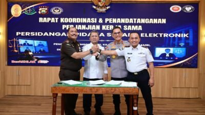 Polda Jambi Perkuat Sinergi Aparat Penegak Hukum melalui Persidangan Pidana Secara Elektronik