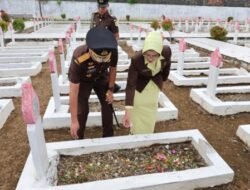 Kajati Bengkulu Tabur Bunga, Pesan Penegakan Hukum Menggema